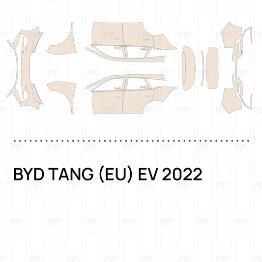 Voorgesneden PPF BYD TANG (EU) EV 2022