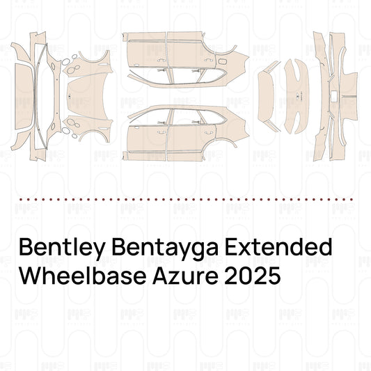 Voorgesneden PPF Bentley Bentayga Extended Wheelbase Azure 2025