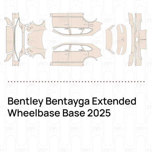 Voorgesneden PPF Bentley Bentayga Extended Wheelbase Base 2025