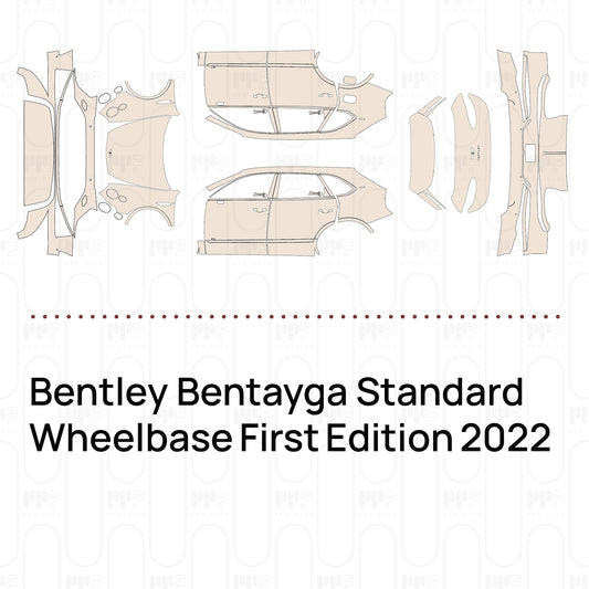 Voorgesneden PPF Bentley Bentayga Standard Wheelbase First Edition 2022