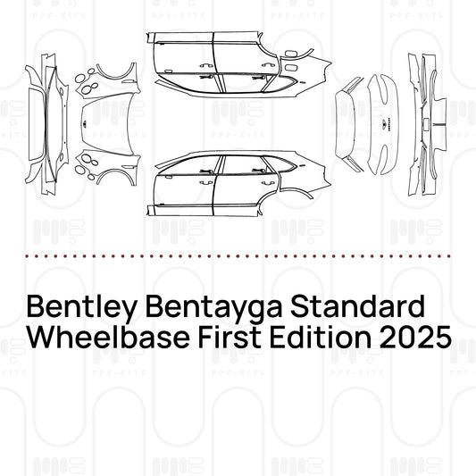 Pre-Cut PPF Bentley Bentayga Standard Wheelbase First Edition 2025