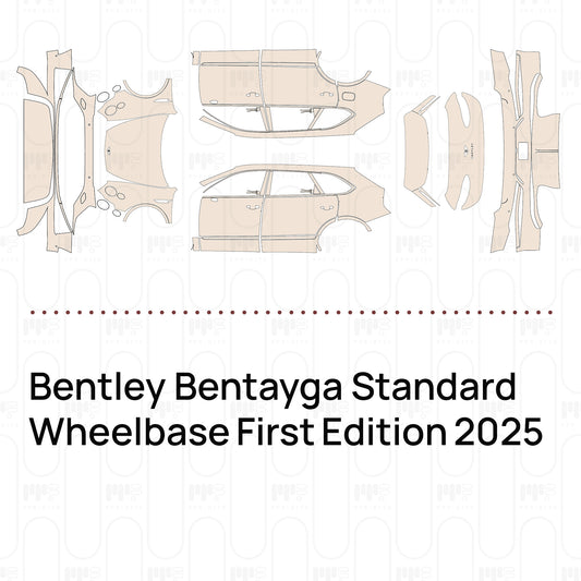 Voorgesneden PPF Bentley Bentayga Standard Wheelbase First Edition 2025
