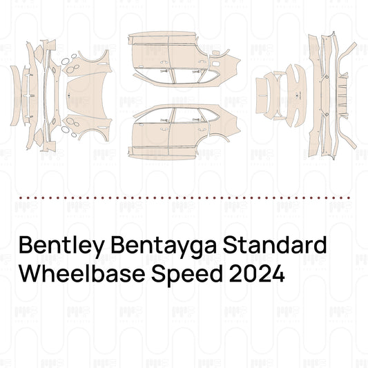 Voorgesneden PPF Bentley Bentayga Standard Wheelbase Speed 2024