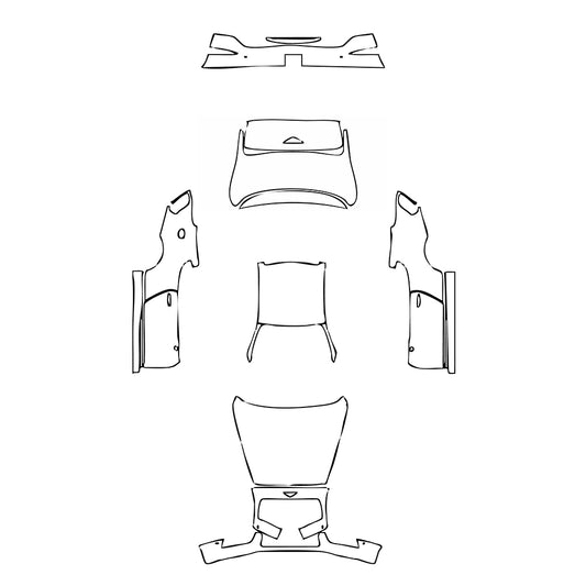 Pre-Cut PPF Bentley Continental GT V8 Coupe 2015 - PPF-Kits