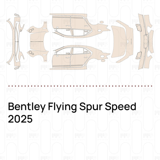 Voorgesneden PPF Bentley Flying Spur Speed 2025