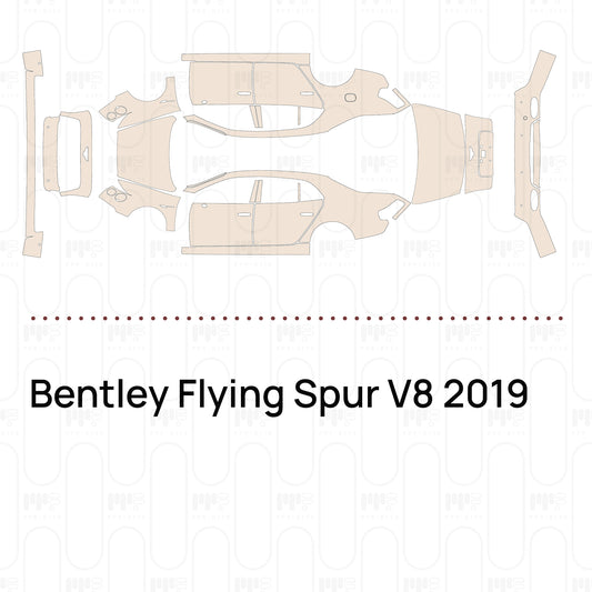 Voorgesneden PPF Bentley Flying Spur V8 2019