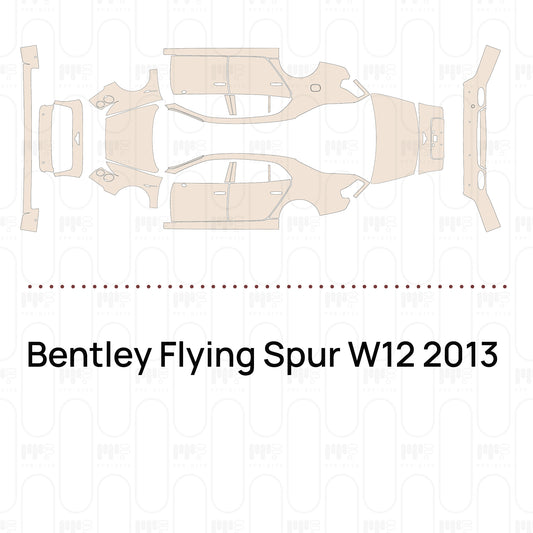 Voorgesneden PPF Bentley Flying Spur W12 2013