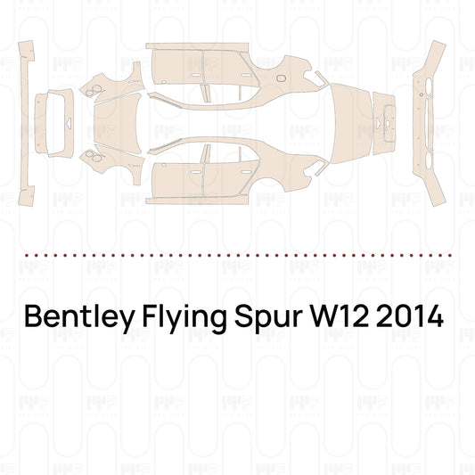 Voorgesneden PPF Bentley Flying Spur W12 2014