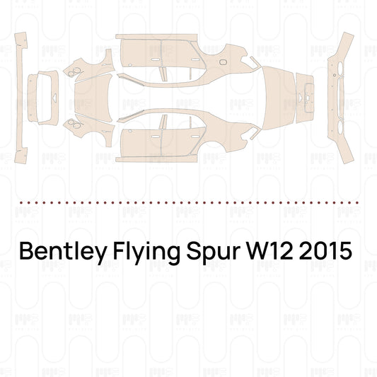 Voorgesneden PPF Bentley Flying Spur W12 2015