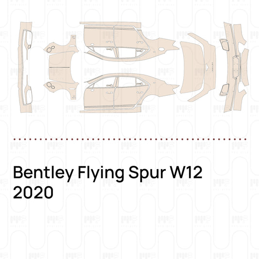 Voorgesneden PPF Bentley Flying Spur W12 2020
