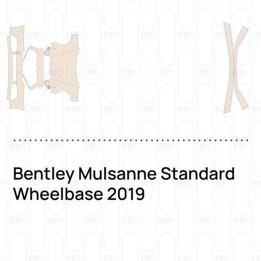 Voorgesneden PPF Bentley Mulsanne Standard Wheelbase 2019