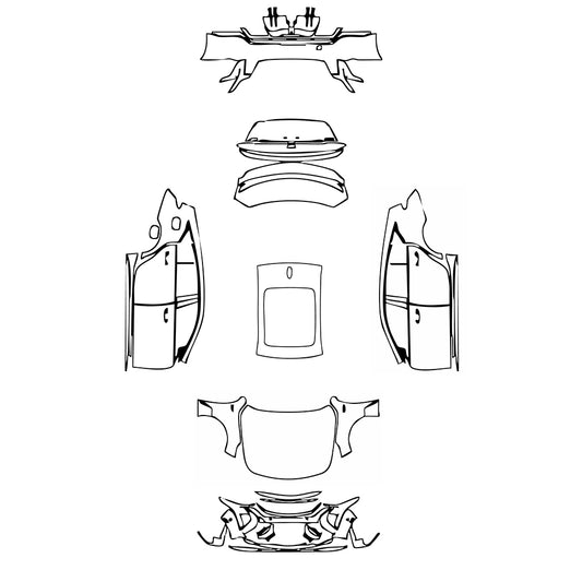 Voorgesneden PPF Cadillac CT5 V-Series Blakwing 2025