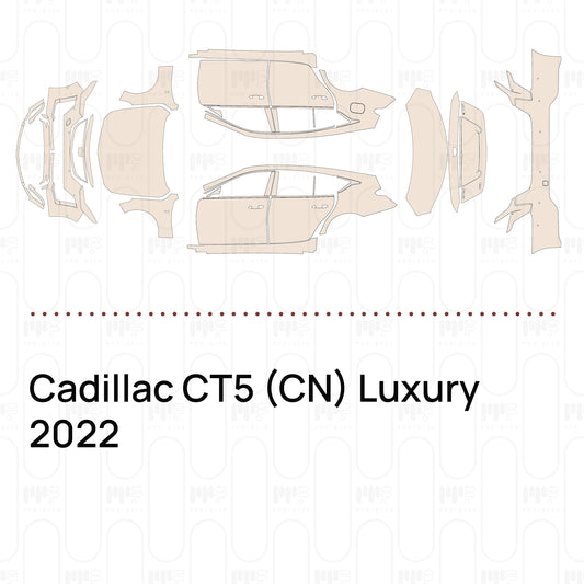 Voorgesneden PPF Cadillac CT5 (CN) Luxury 2022