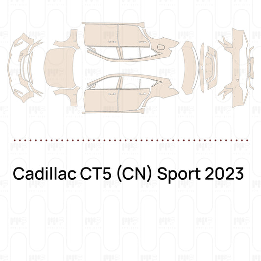 Voorgesneden PPF Cadillac CT5 (CN) Sport 2023