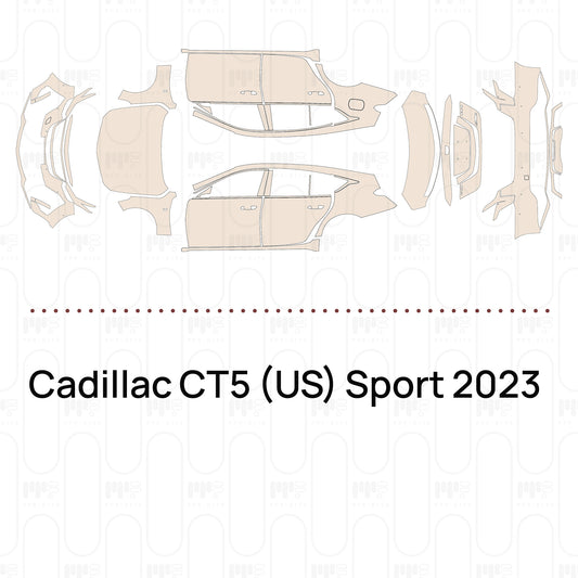 Voorgesneden PPF Cadillac CT5 (US) Sport 2023