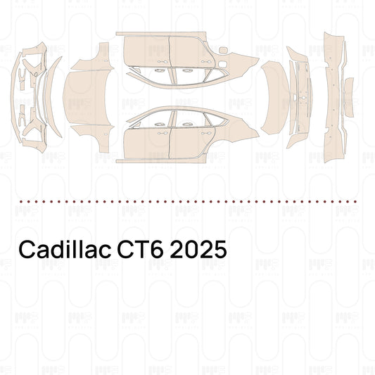Voorgesneden PPF Cadillac CT6 2025