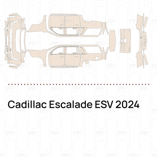Voorgesneden PPF Cadillac Escalade ESV 2024