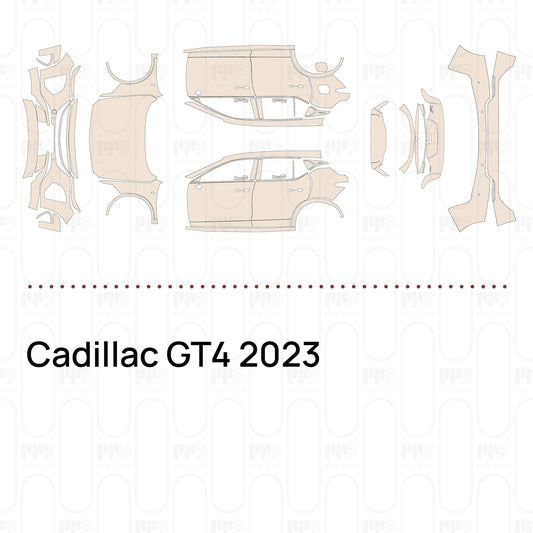 Voorgesneden PPF Cadillac GT4 2023