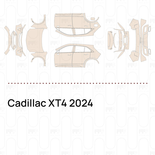 Voorgesneden PPF Cadillac XT4 2024