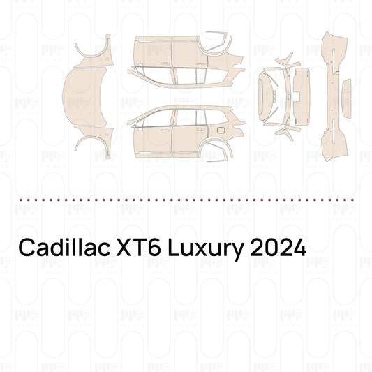 Voorgesneden PPF Cadillac XT6 Luxury 2024