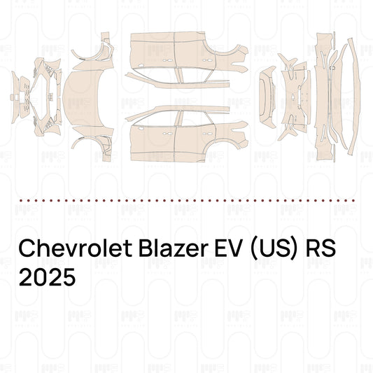 Voorgesneden PPF Chevrolet Blazer EV (US) RS 2025