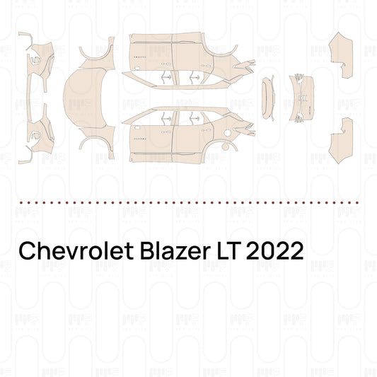 Voorgesneden PPF Chevrolet Blazer LT 2022