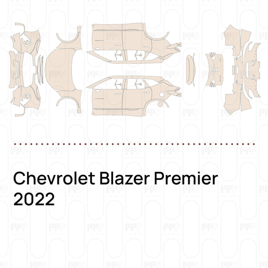 Voorgesneden PPF Chevrolet Blazer Premier 2022