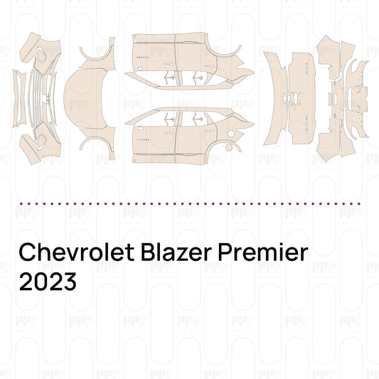 Voorgesneden PPF Chevrolet Blazer Premier 2023