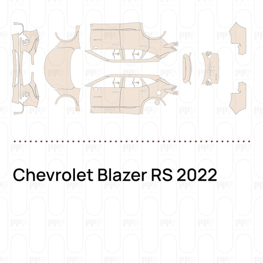 Voorgesneden PPF Chevrolet Blazer RS 2022