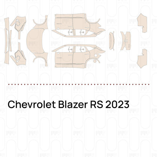 Voorgesneden PPF Chevrolet Blazer RS 2023