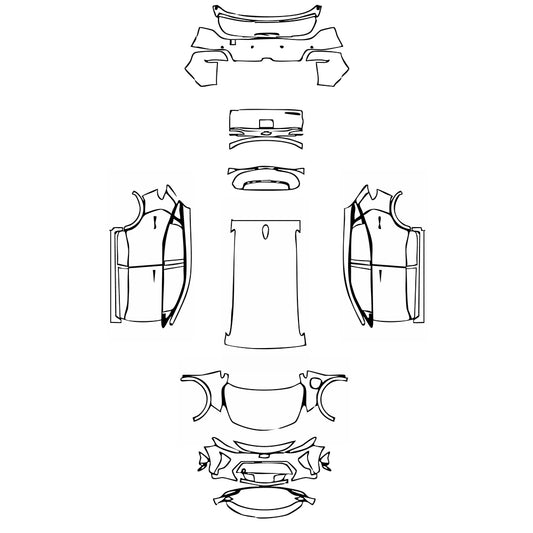 Pre-Cut PPF Chevrolet Bolt EUV LT 2023 - PPF-Kits