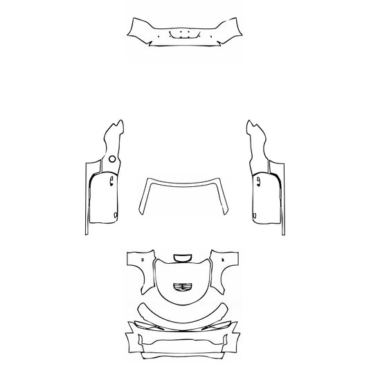 Pre-Cut PPF Chevrolet Camaro RS Convertible 2019 - PPF-Kits