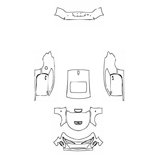 Pre-Cut PPF Chevrolet Camaro SS Coupe 2022 - PPF-Kits