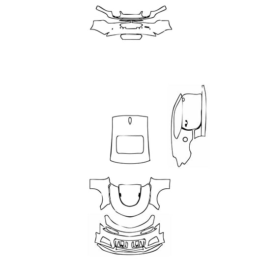 Pre-Cut PPF Chevrolet Camaro ZL1 Coupe 2021 - PPF-Kits