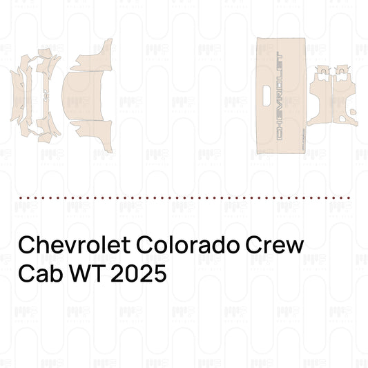 Voorgesneden PPF Chevrolet Colorado Crew Cab WT 2025