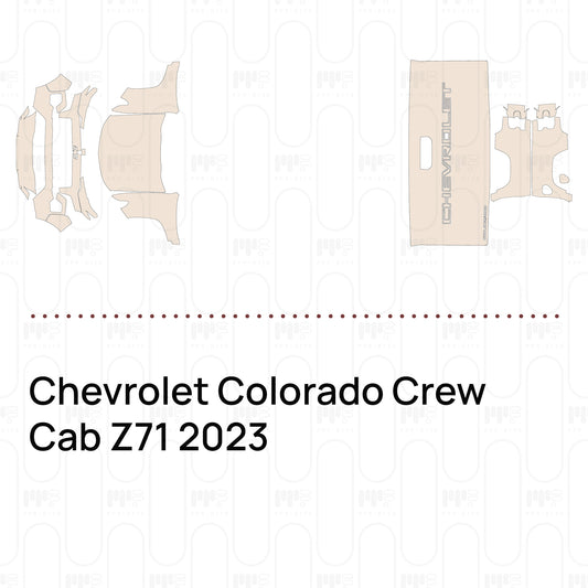 Voorgesneden PPF Chevrolet Colorado Crew Cab Z71 2023