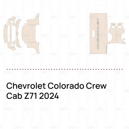 Voorgesneden PPF Chevrolet Colorado Crew Cab Z71 2024