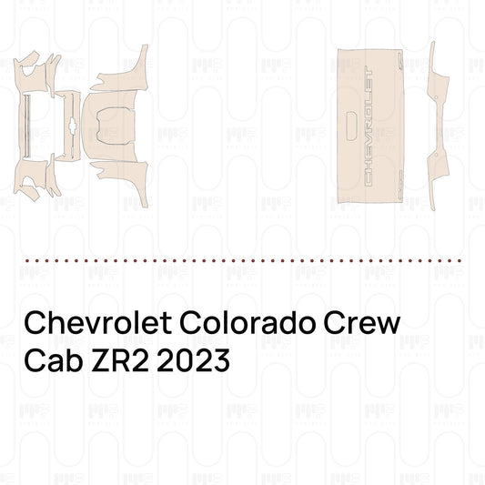 Voorgesneden PPF Chevrolet Colorado Crew Cab ZR2 2023