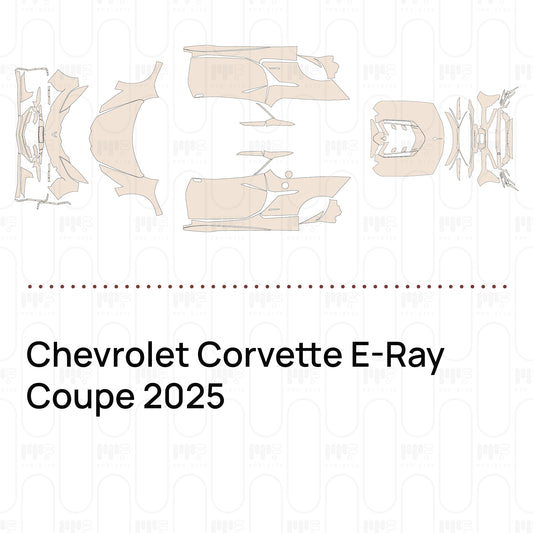 Voorgesneden PPF Chevrolet Corvette E-Ray Coupe 2025