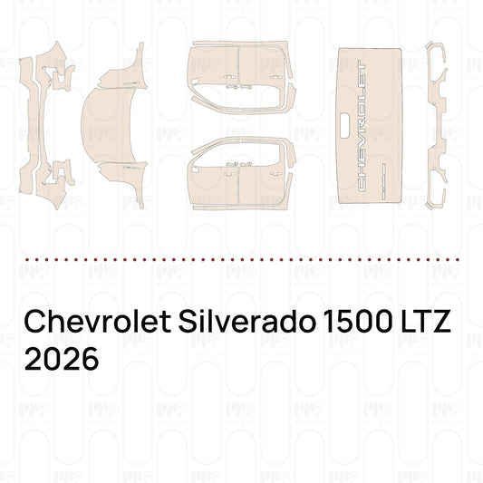 Voorgesneden PPF Chevrolet Silverado 1500 LTZ 2026