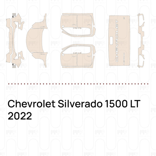 Voorgesneden PPF Chevrolet Silverado 1500 LT 2022