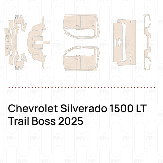 Voorgesneden PPF Chevrolet Silverado 1500 LT Trail Boss 2025
