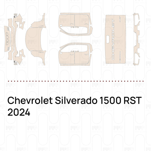 Voorgesneden PPF Chevrolet Silverado 1500 RST 2024