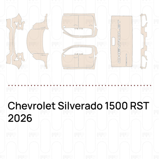 Voorgesneden PPF Chevrolet Silverado 1500 RST 2026
