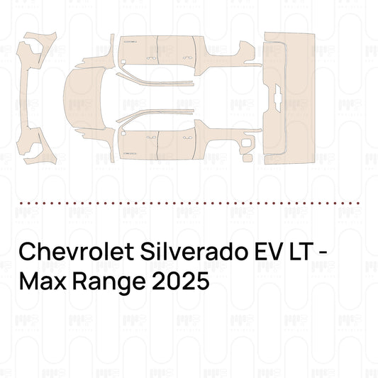 Voorgesneden PPF Chevrolet Silverado EV LT - Max Range 2025