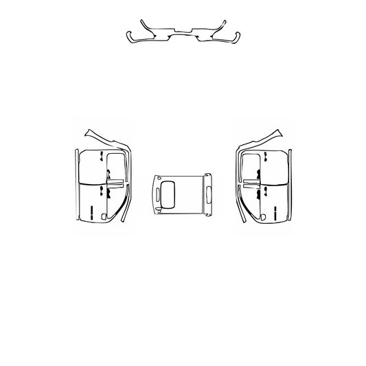 Pre-Cut PPF Chevrolet Silverado HD 2500 HD HIGH COUNTRY 2022 - PPF-Kits