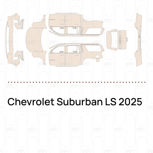 Voorgesneden PPF Chevrolet Suburban LS 2025