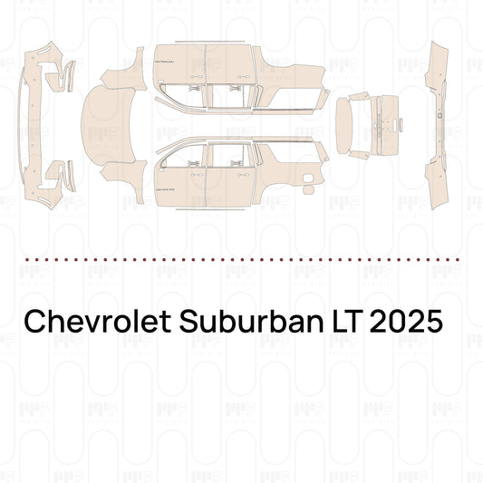 Voorgesneden PPF Chevrolet Suburban LT 2025