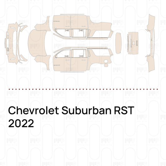 Voorgesneden PPF Chevrolet Suburban RST 2022