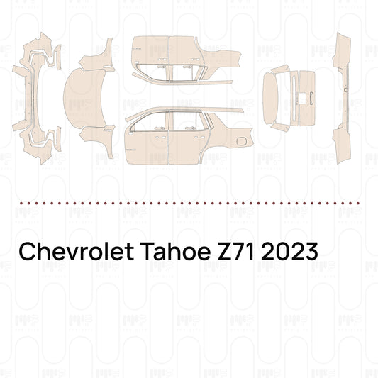 Voorgesneden PPF Chevrolet Tahoe Z71 2023